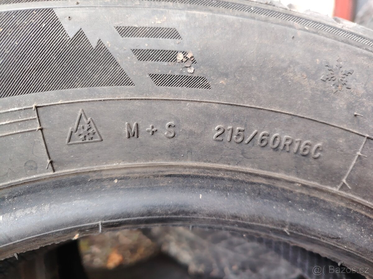 Zimní pneu 215/60R16C - 2