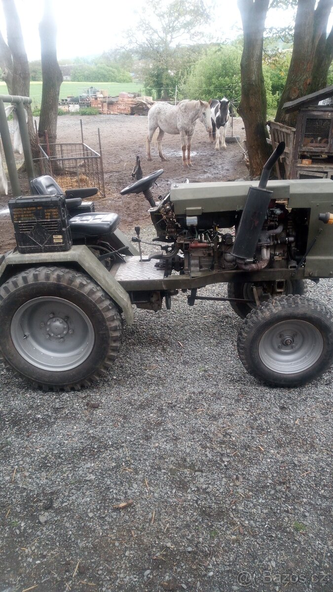 Malotraktor domácí výroby - 2