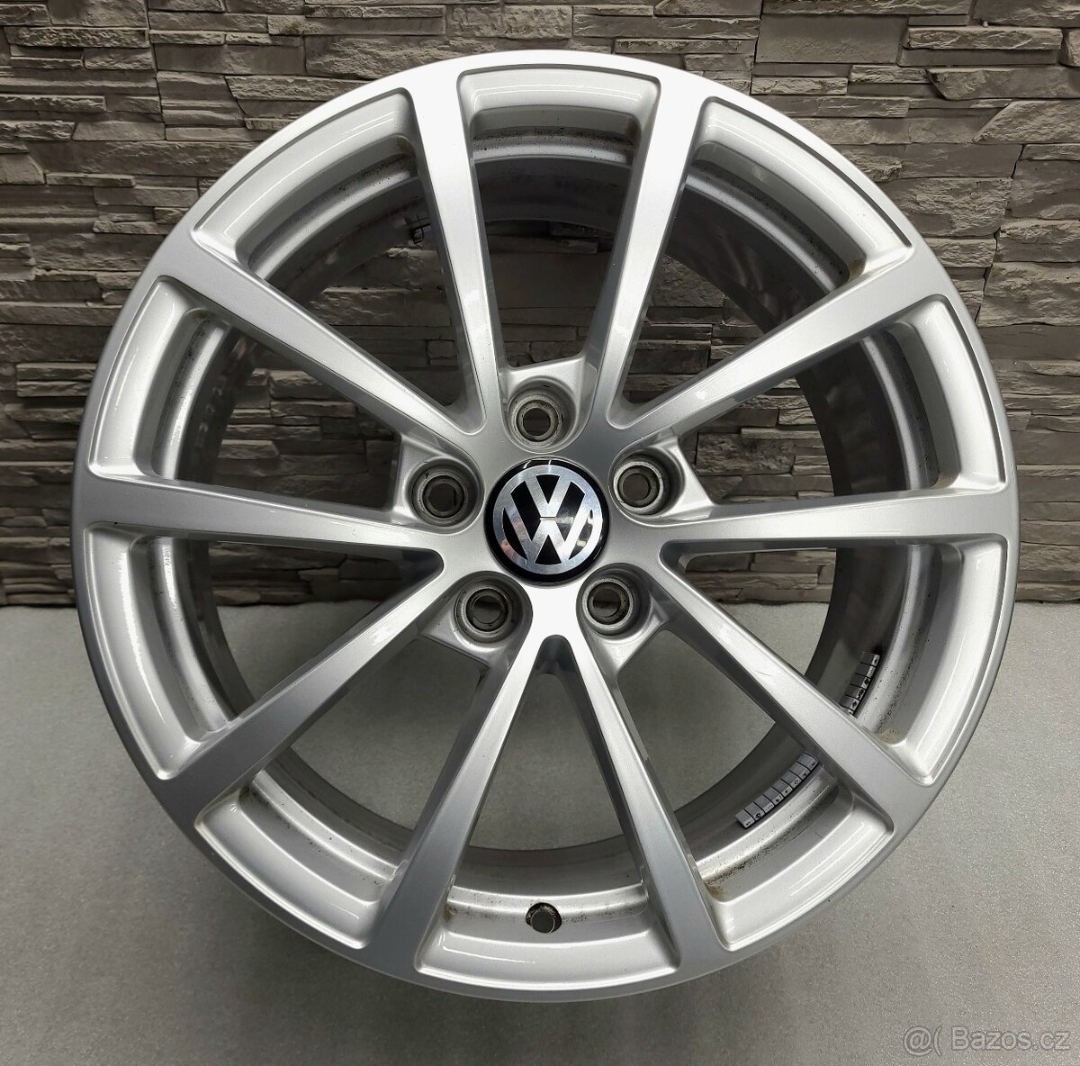 17" Originál Audi A6 5x112 VW Škoda Seat - 2