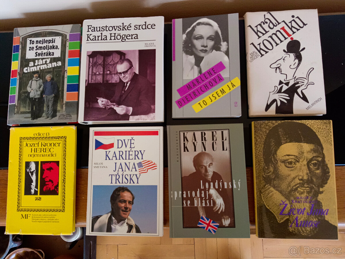 knihy s životopisní tématikou - 2