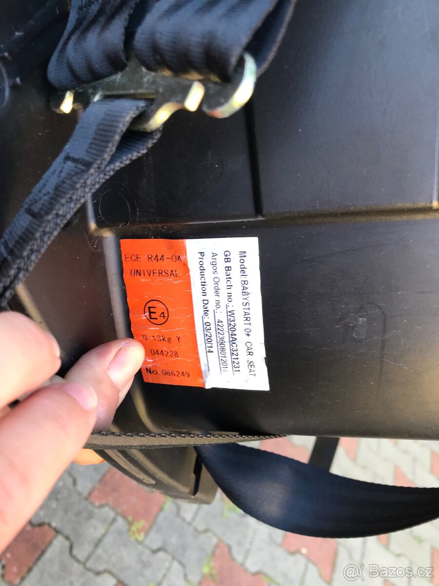 Autosedacka - pro miminko - 2