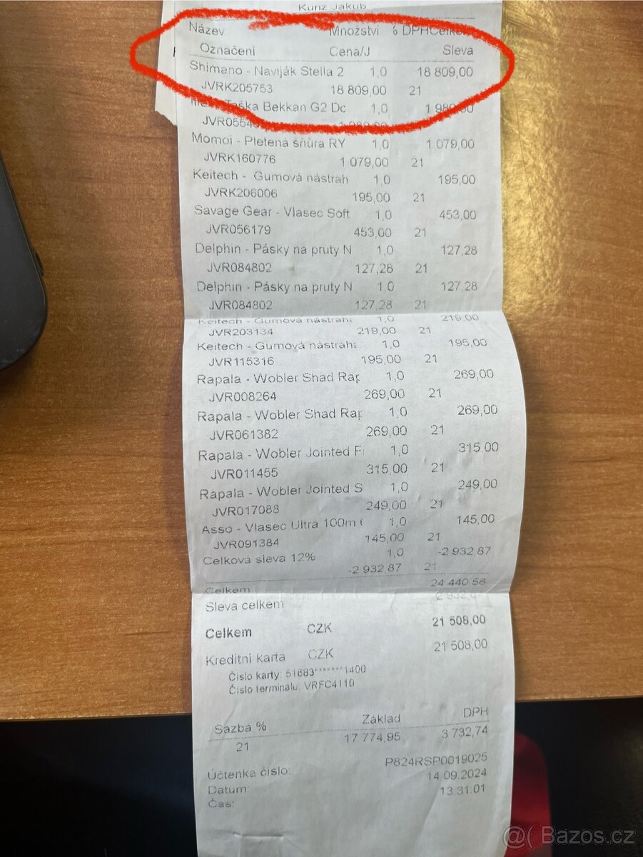 Shimano Stella 2500fk - 2