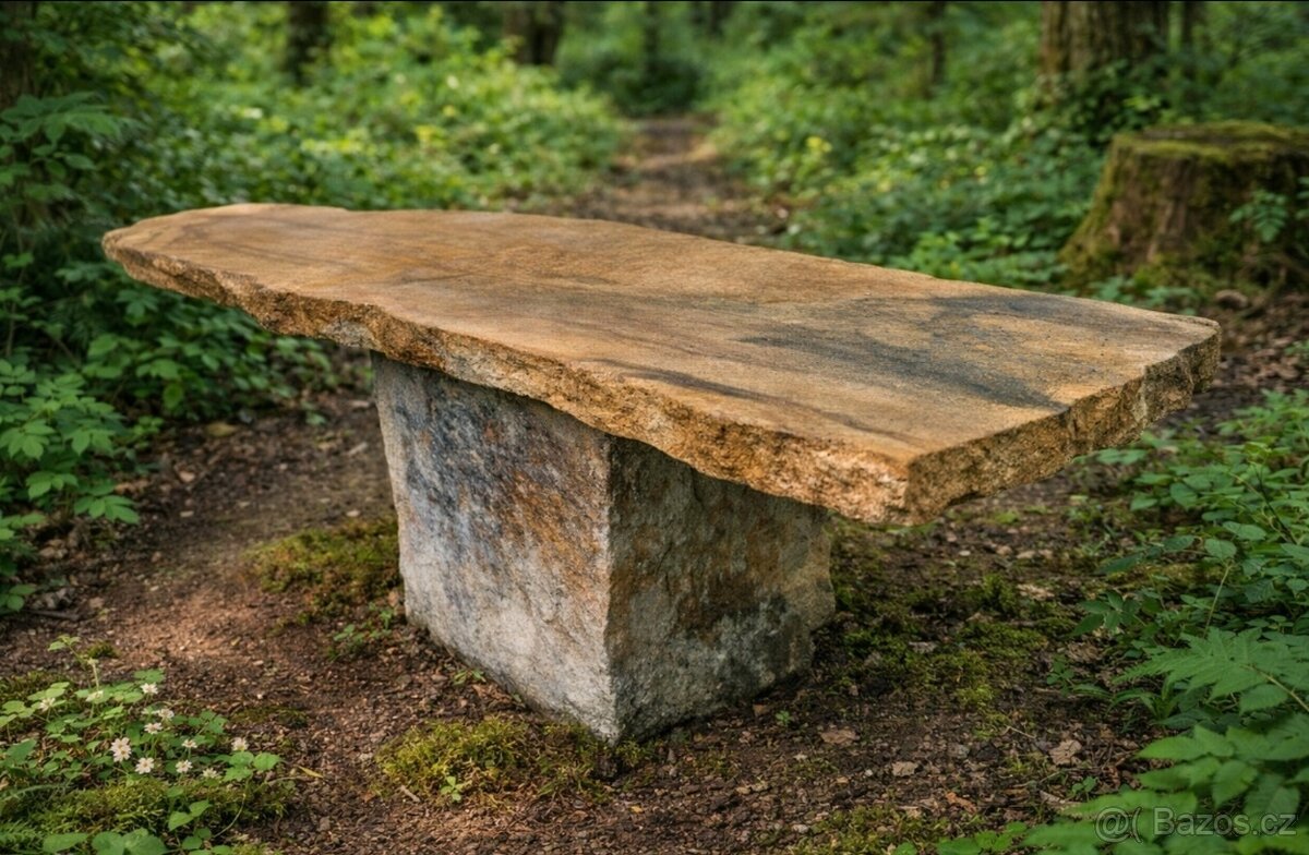 Kamenné kávové stolky - 2