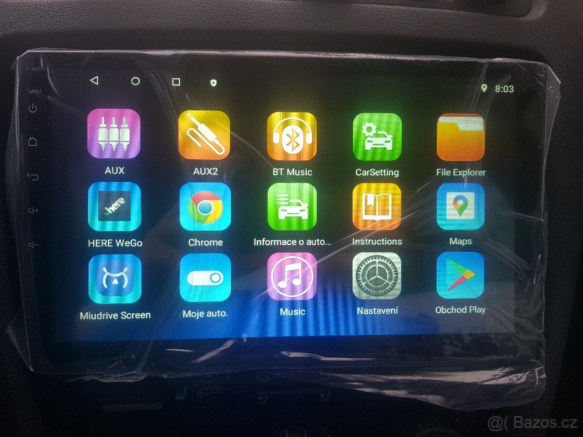Dotykové 9" autorádio Android 2/32GB - 2