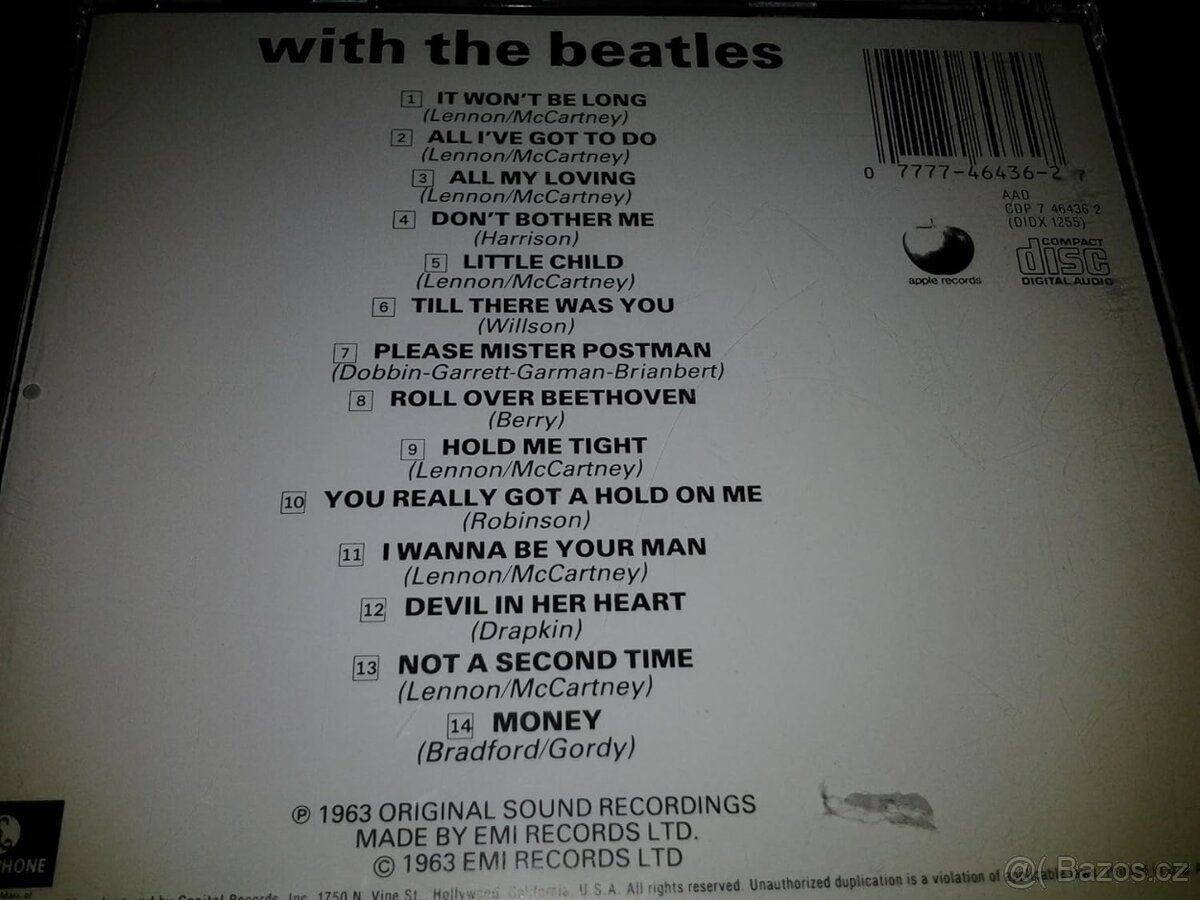 CD The Beatles - "With the Beatles" - 2