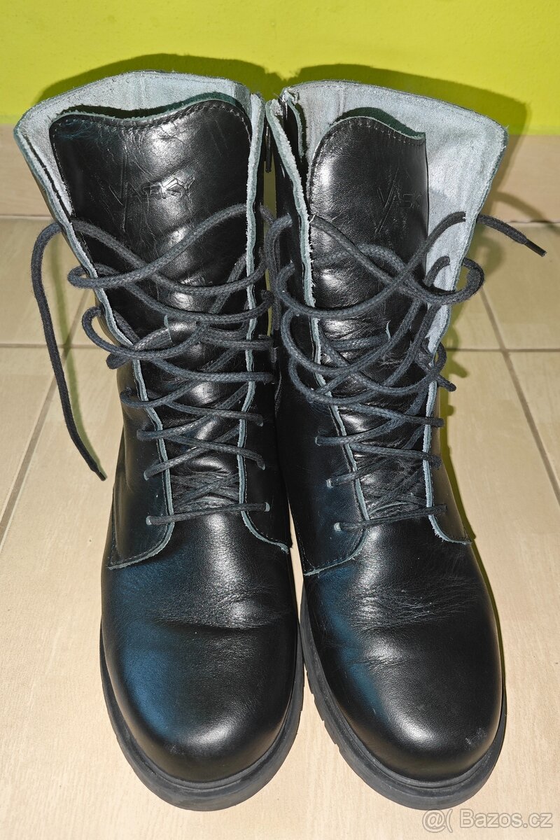 Dámské kožené boty Vasky - 2