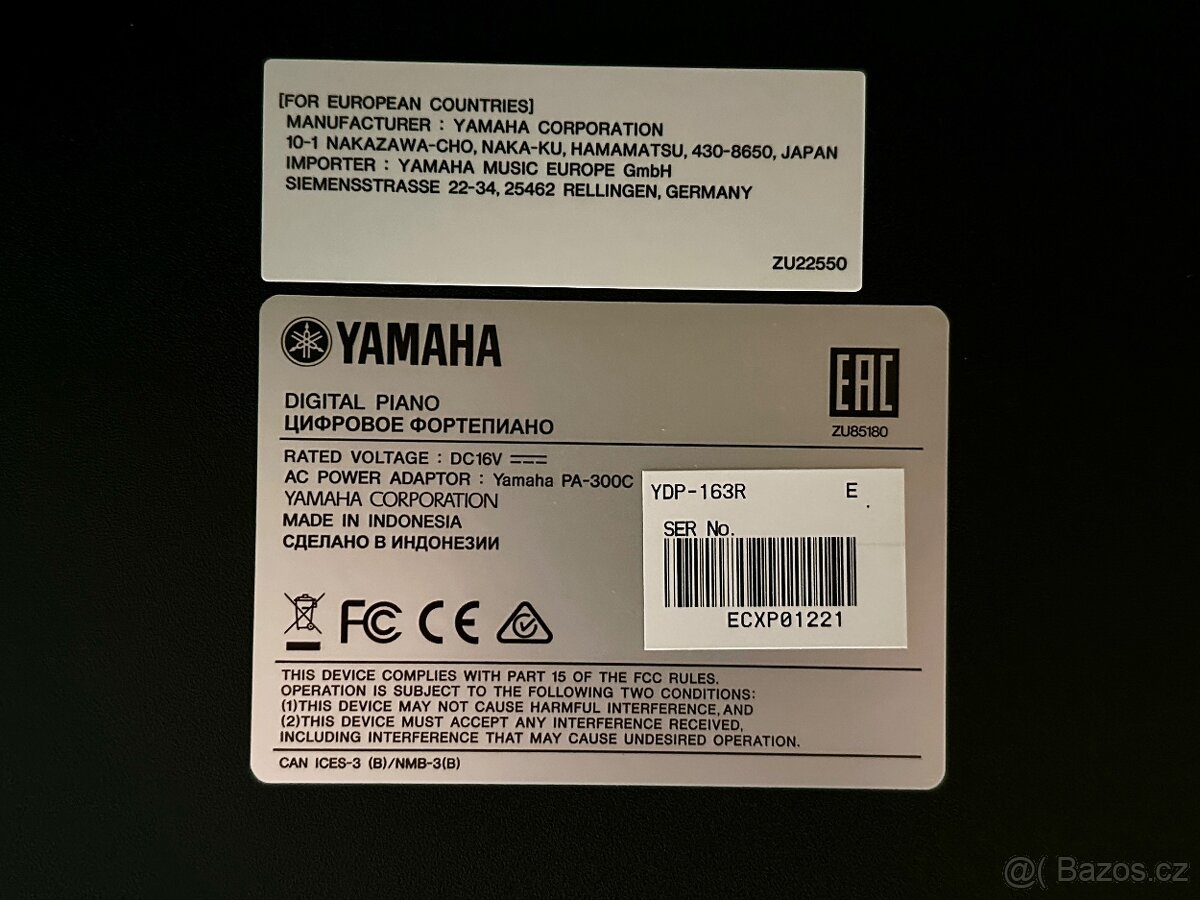 Piano Yamaha arius YDP 163 - 2