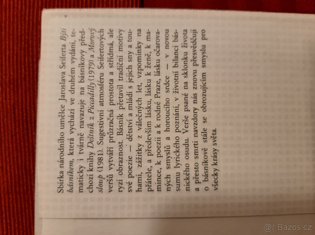 Býti básníkem; Jaroslav Seifert - 2