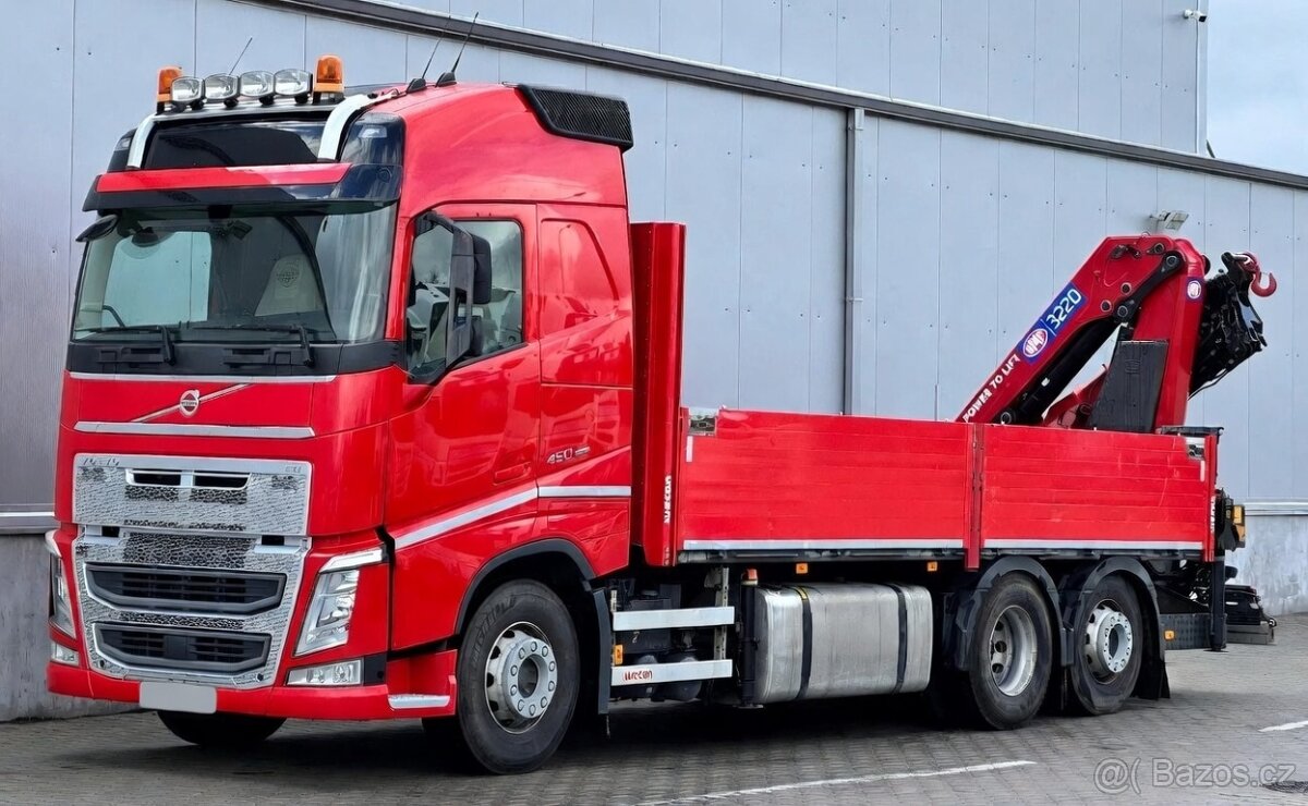 Volvo FH460 6x2 E6 - valník s HDS - 2