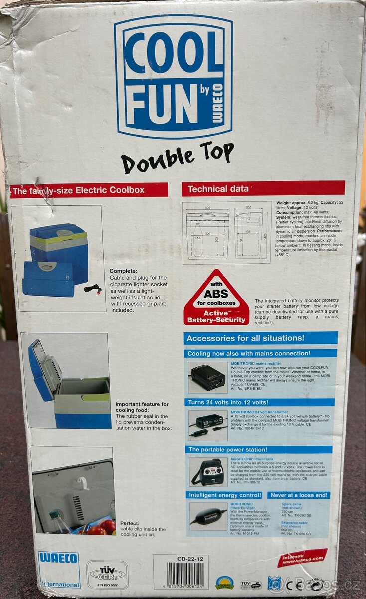 Prodám autochladnicku WAECO - 2