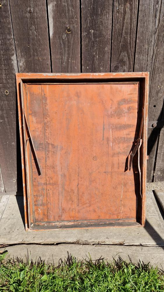železná dvířka k udírně - 2
