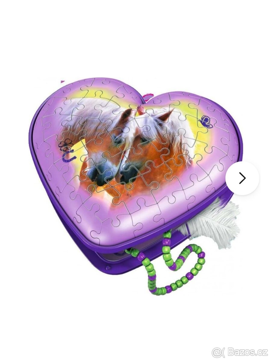 3D puzzle Ravensburger šperkovnice, 54 dílků - 2