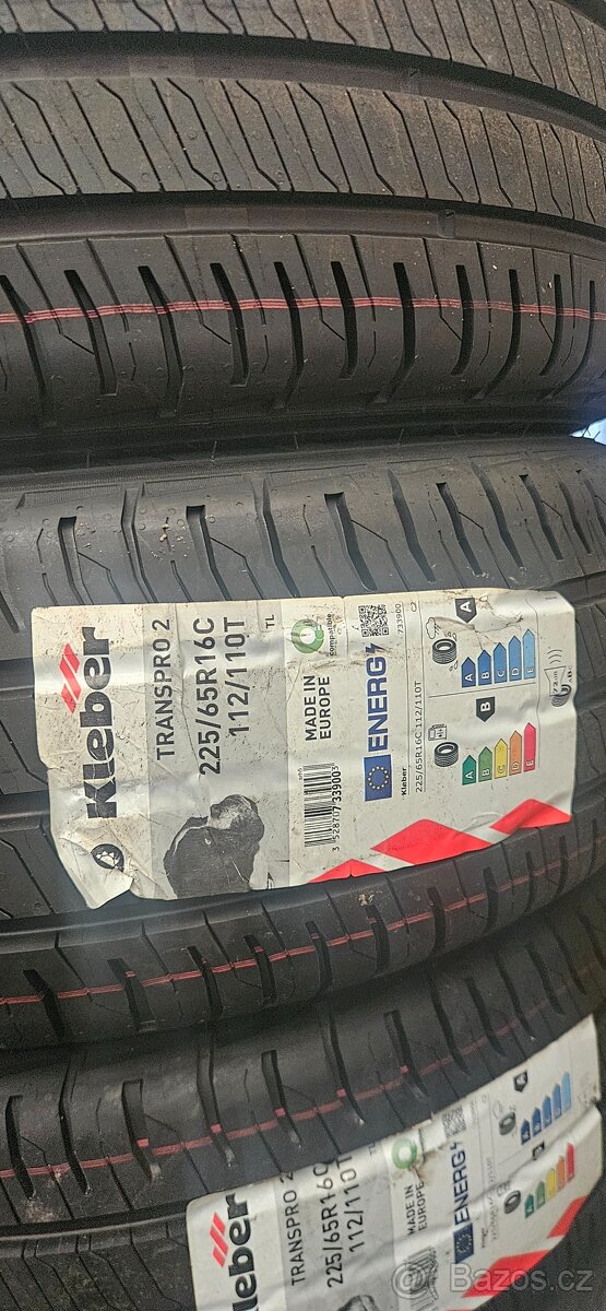 KLEBER 225/65R16 C nové - 2
