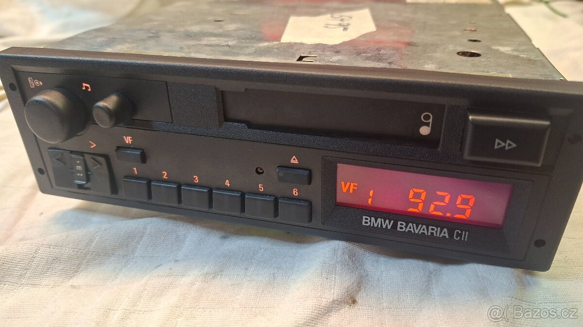 Orig. Autorádio BMW Bavaria CII E30/E36/E32 atd. - 2