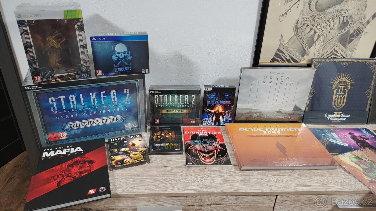 Počítačové hry, sběratelské edice, artbook. - 2
