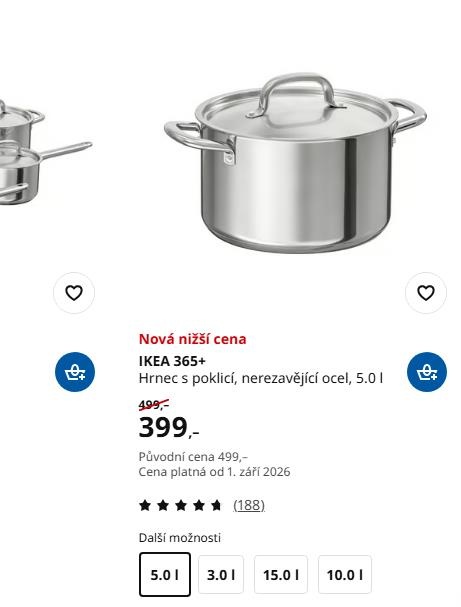 5 litrový hrnec IKEA - 2