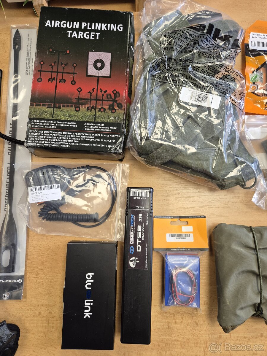 Prodám vybavení na airsoft (viz text níže) - 2