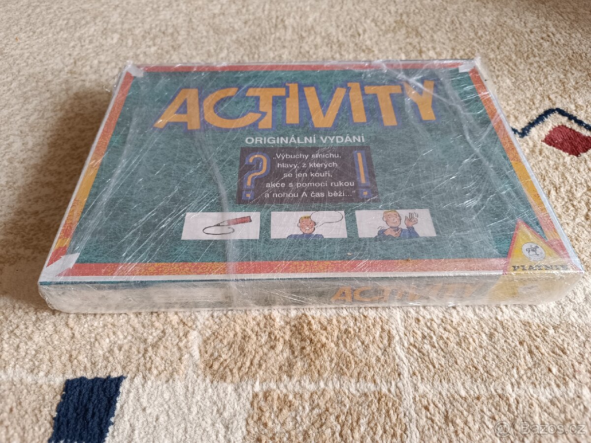 Aktivity desková hra, nová, zabalená, 1990 - 2