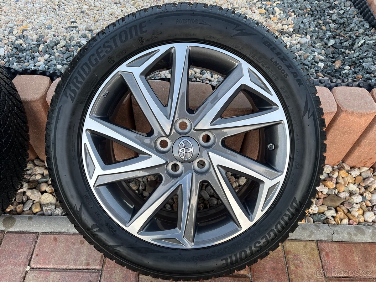 Originál ALU sada Toyota Yaris TOP STAV - 2