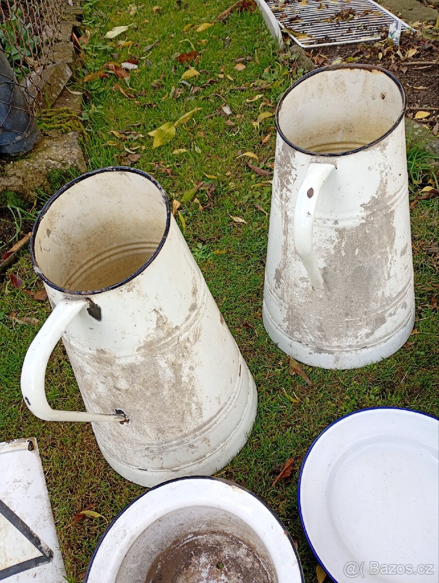 Různé Staré Smaltované Věci - 2