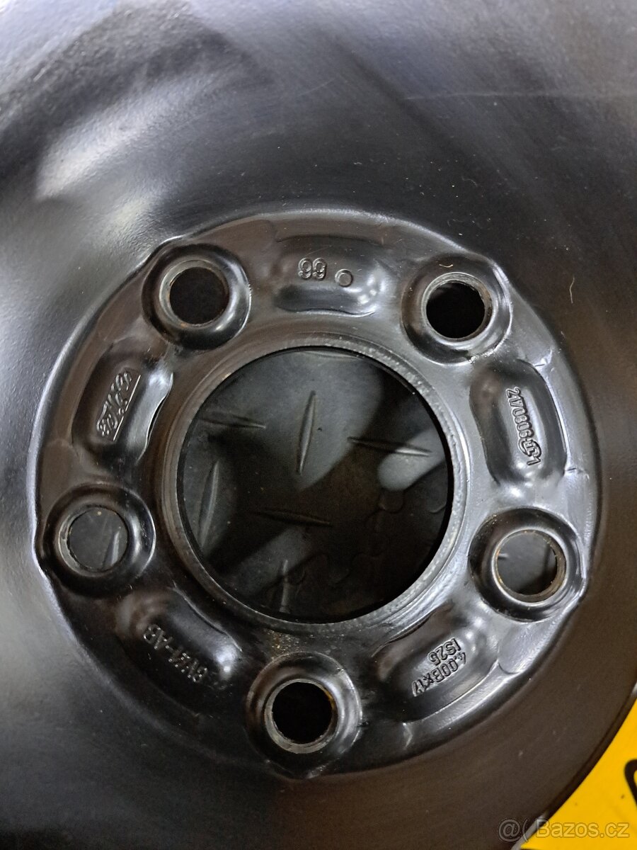 dojezdové kolo rezerva Ford 5x108x63,4 pneu 155/70 R17 - 2
