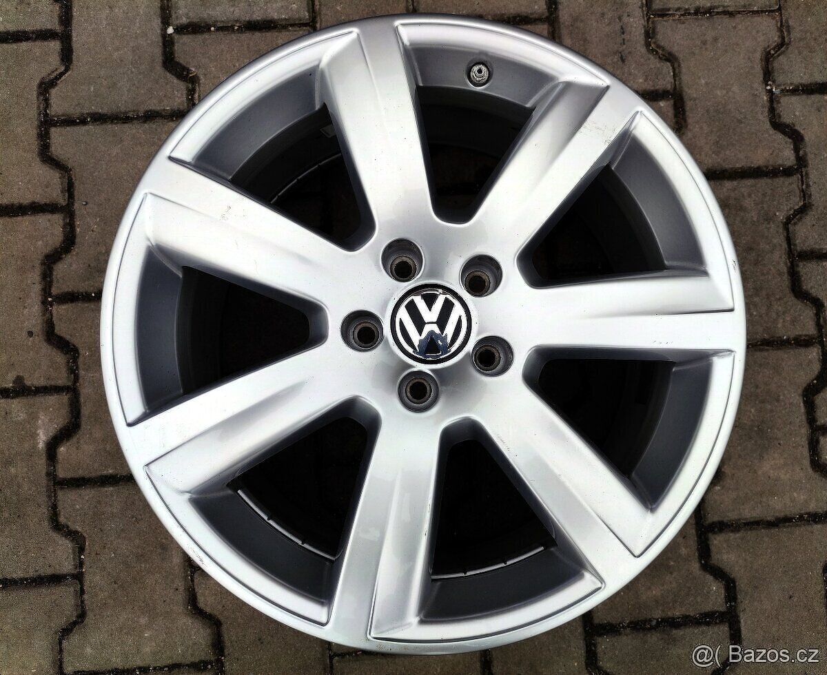Alu kola originál Volkswagen Golf, Touran, Caddy 5x112 R18 - 2