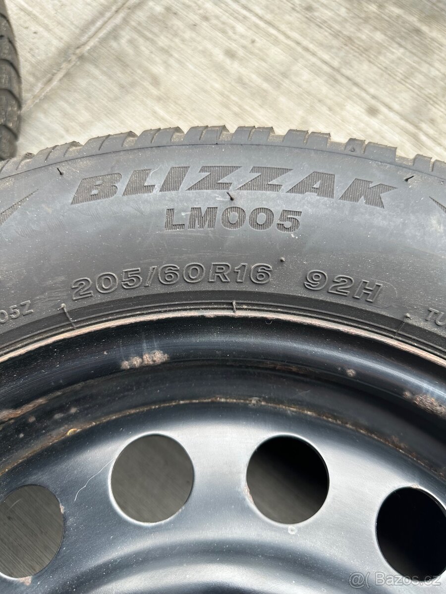 Prodám plechové disky Suzuki/Fiat 206/60 R16 ET50 5x114,3 - 2