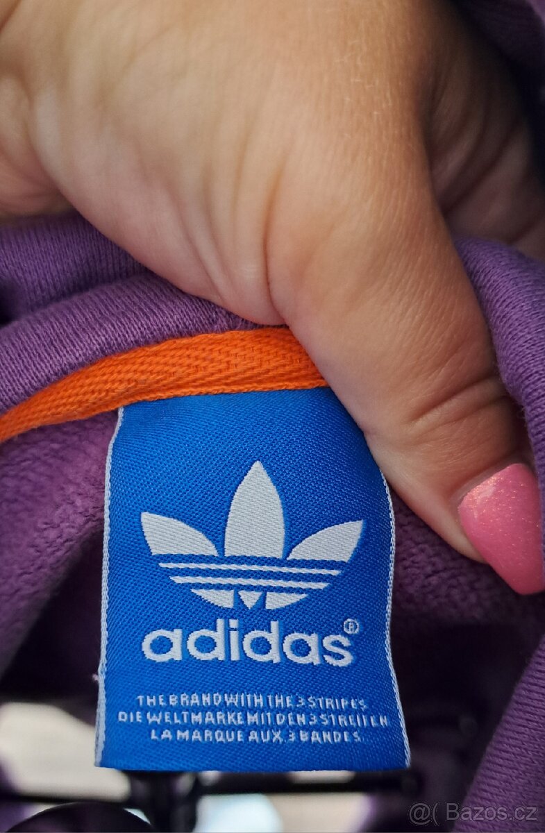 Hezká pánská mikina s kapucí Adidas - 2