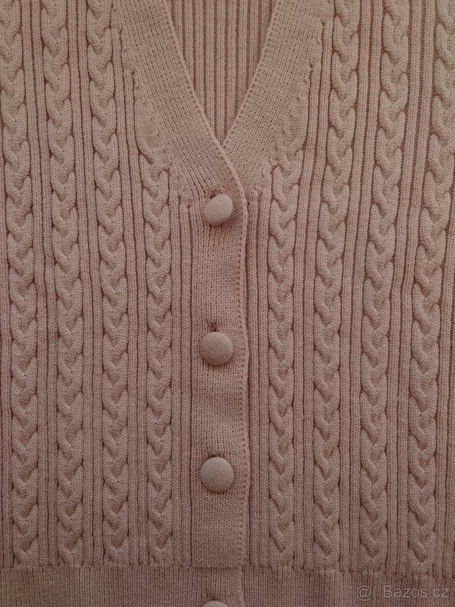 Orsay starorůžový cardigan / svetr - 2