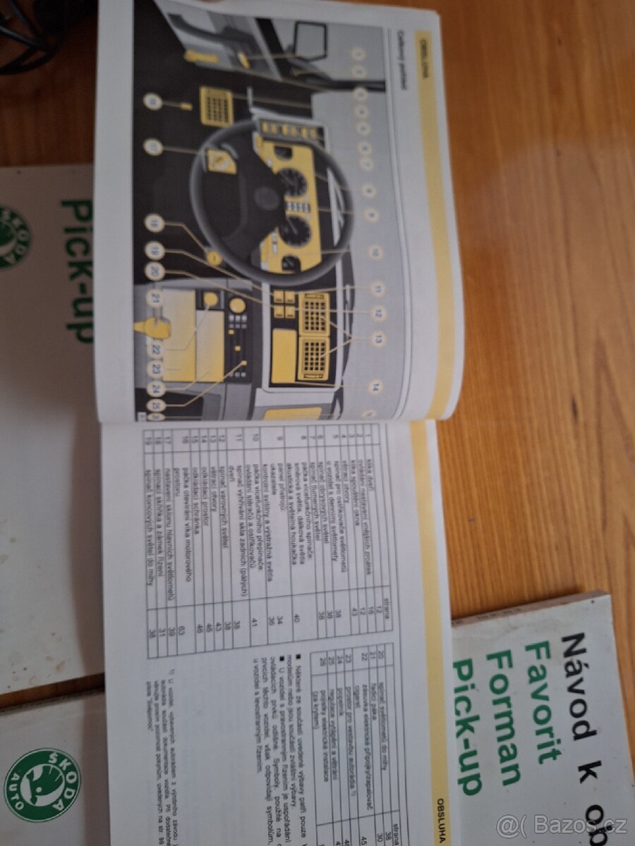 Nový návod k obsluze vozů Škoda Favorit/Forman/Pick-up - 2