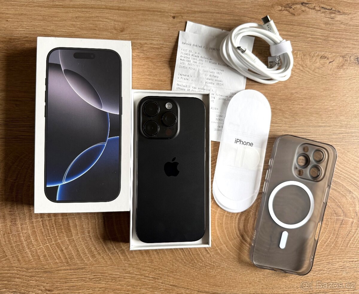 Apple iPhone 16 PRO 256gb, space gray, ZÁRUKA - 2