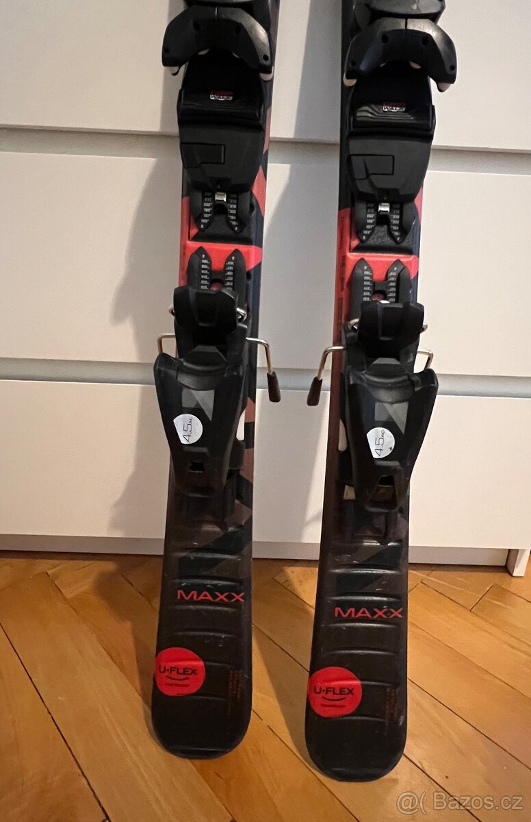 Lyže Elan 100cm + lyžáky Atomic - 2