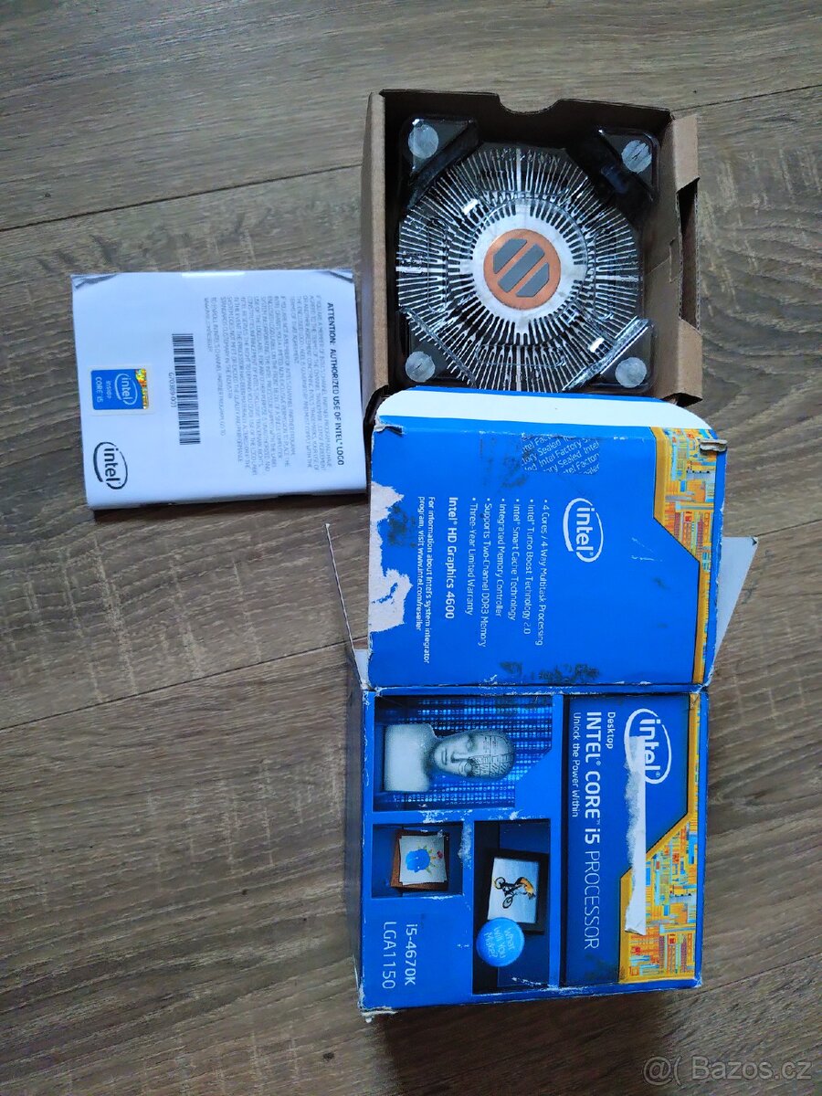 Procesor Intel 4670k +základní deska - 2