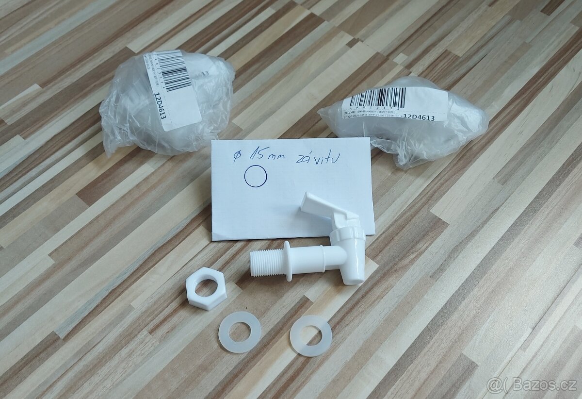 Kohoutek PVC, dávkovač vody ø15mm,TOP. - 2