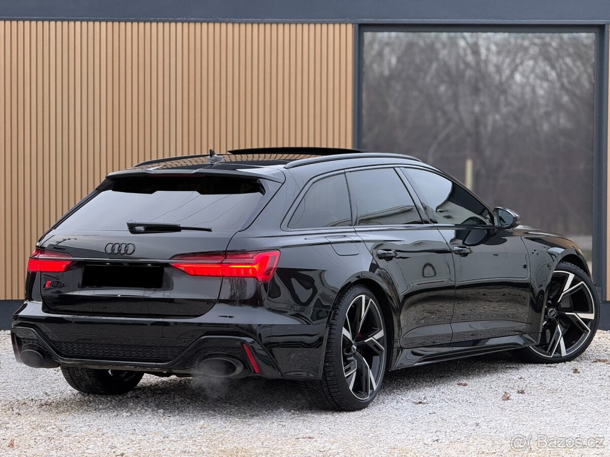 Audi RS6 Avant Ker. brzdy, Natáčanie, B&O, Pano, SoftClose - 2