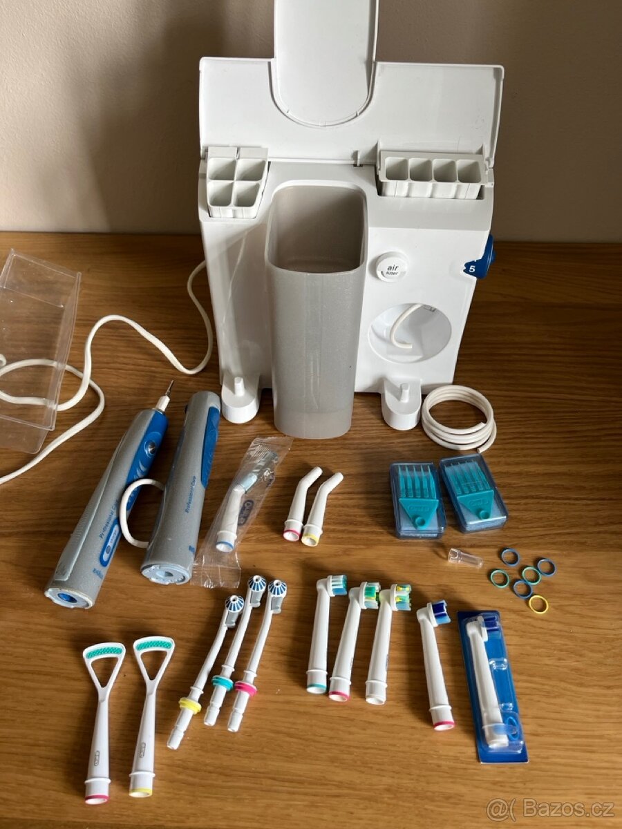 Braun Oral B elektrický kartáček+sprcha,nástavce - 2
