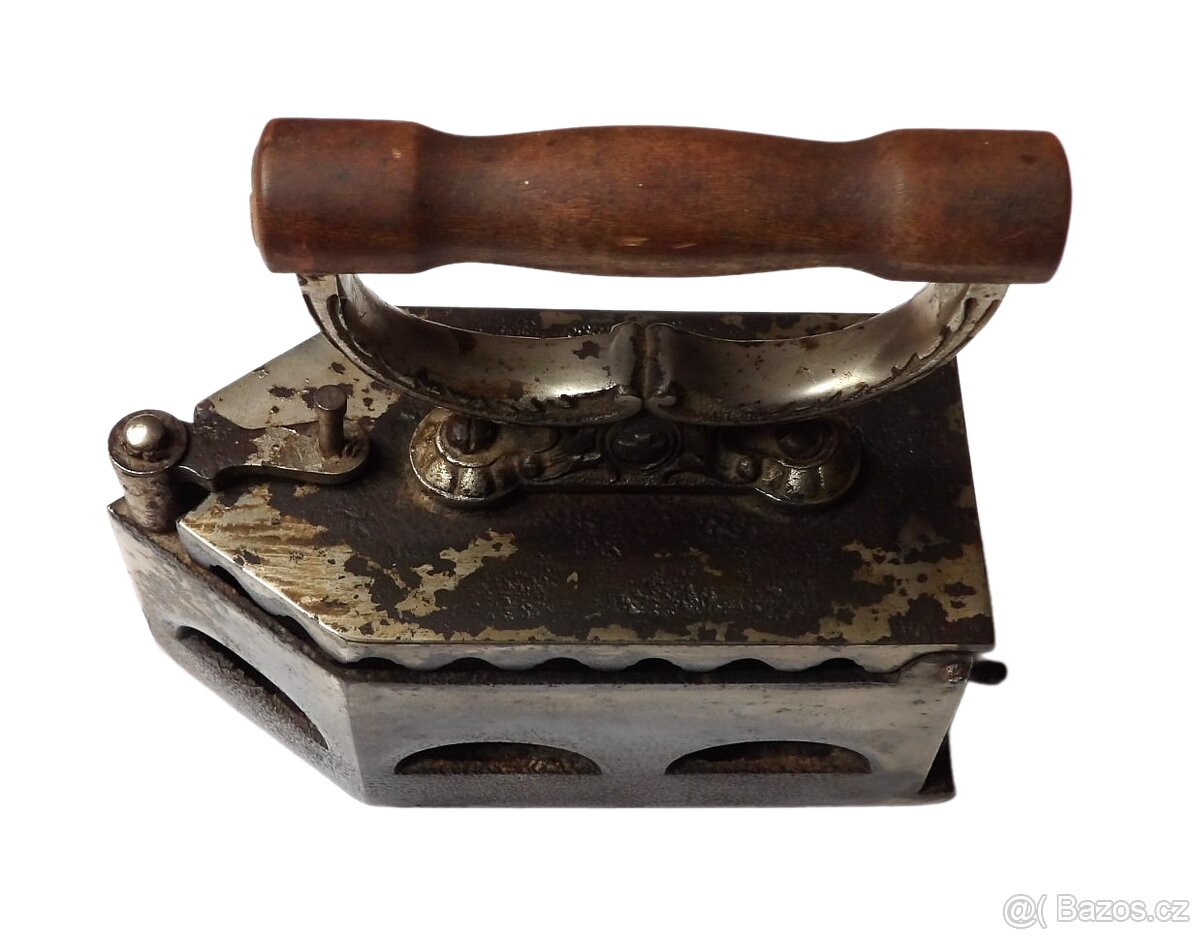 Žehlička na dřevěné uhlí - Rakousko-Uhersko - 2