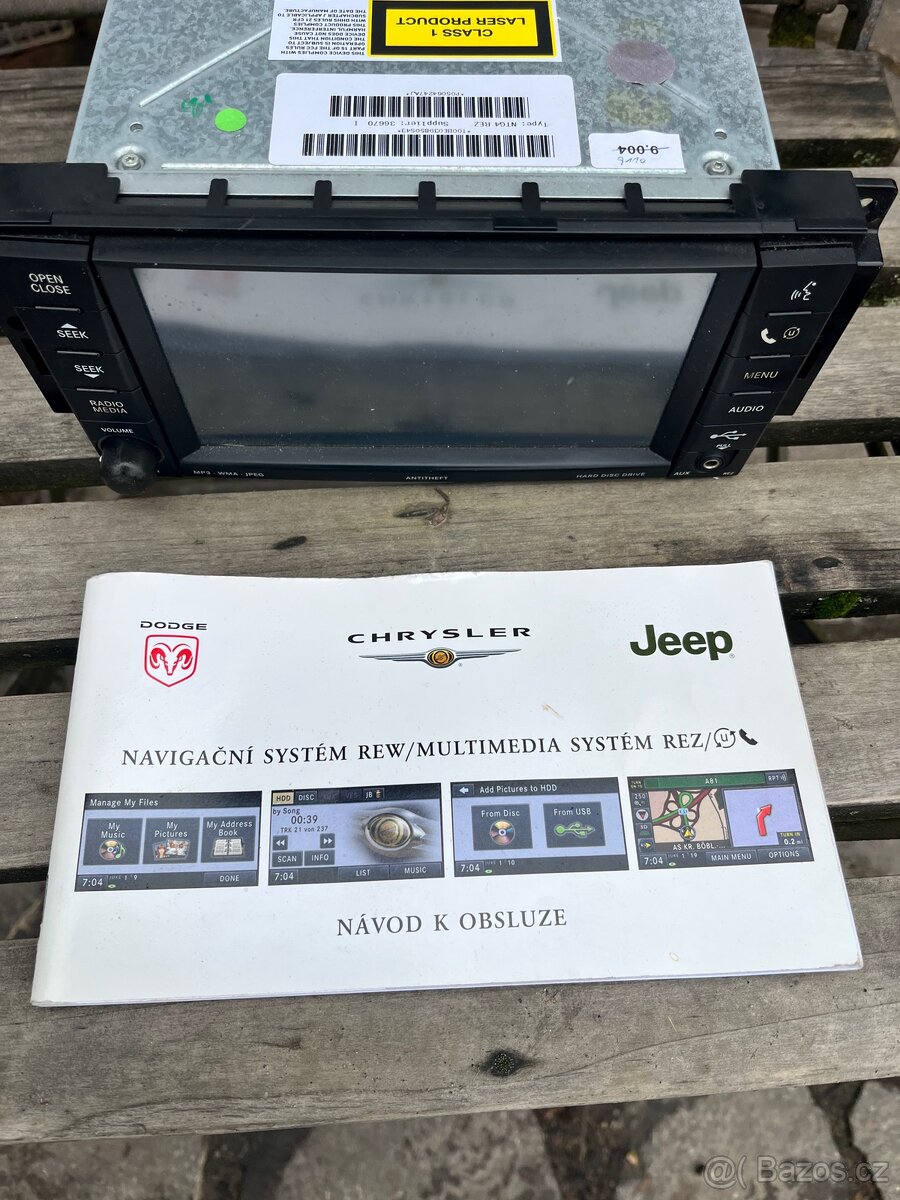 Autorádio Jeep, Chrysler, Dodge - 2