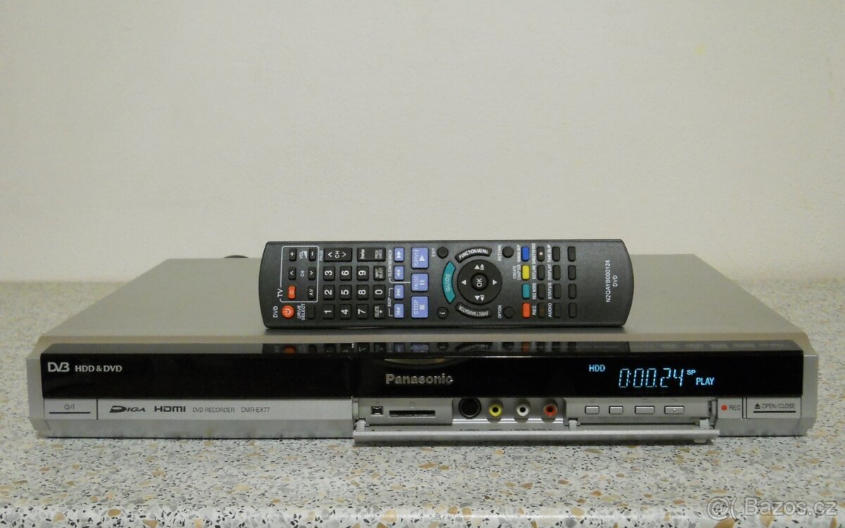 DVD rekordér Panasonic DMR EX77 - 2