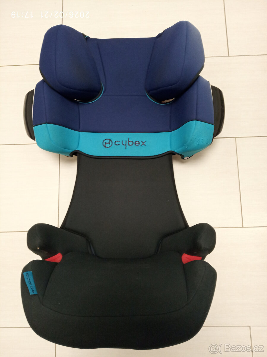 Prodám autosedačku Cybex Solution X2-fix 800Kč - 2