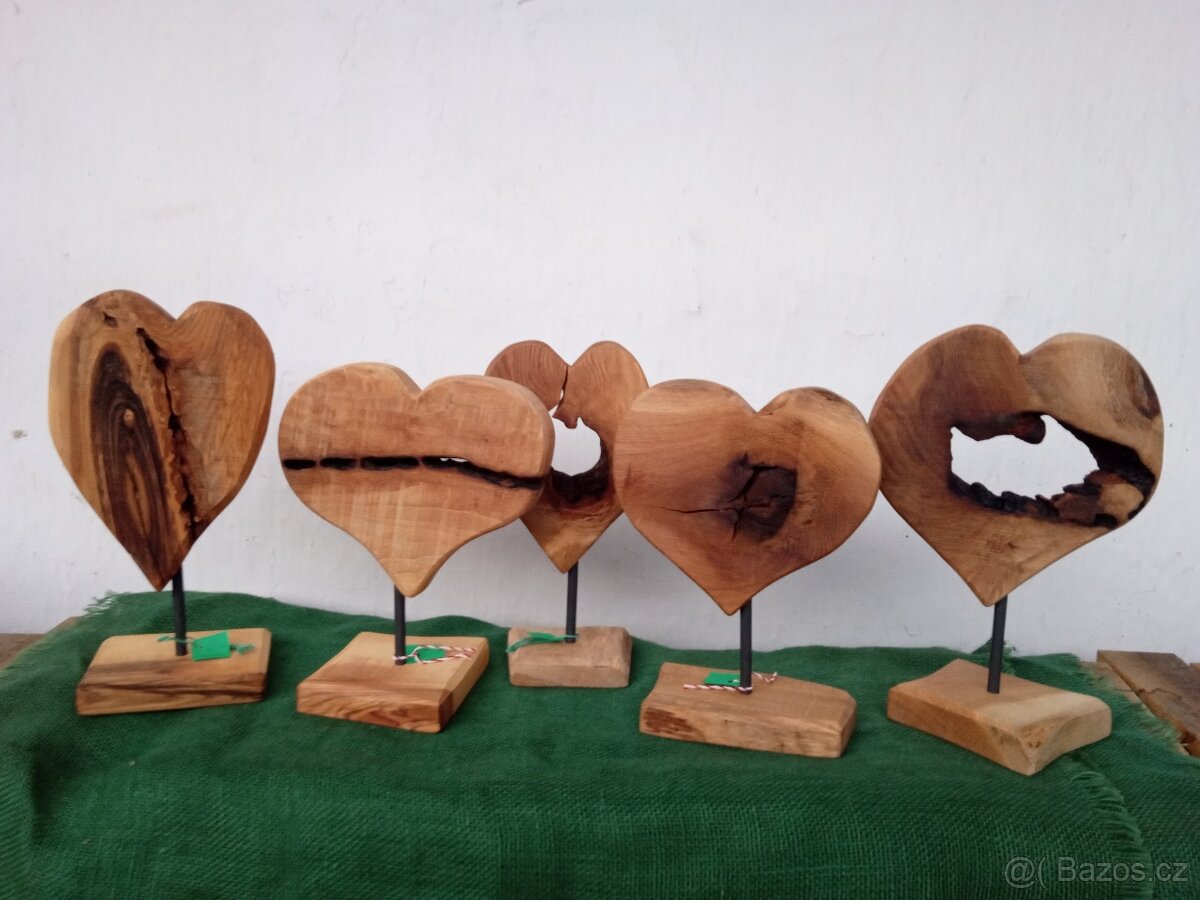 dřevěné srdce - 2