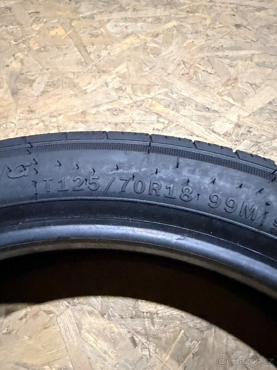 Dojezdové kolo - Pneu - Škoda - 2