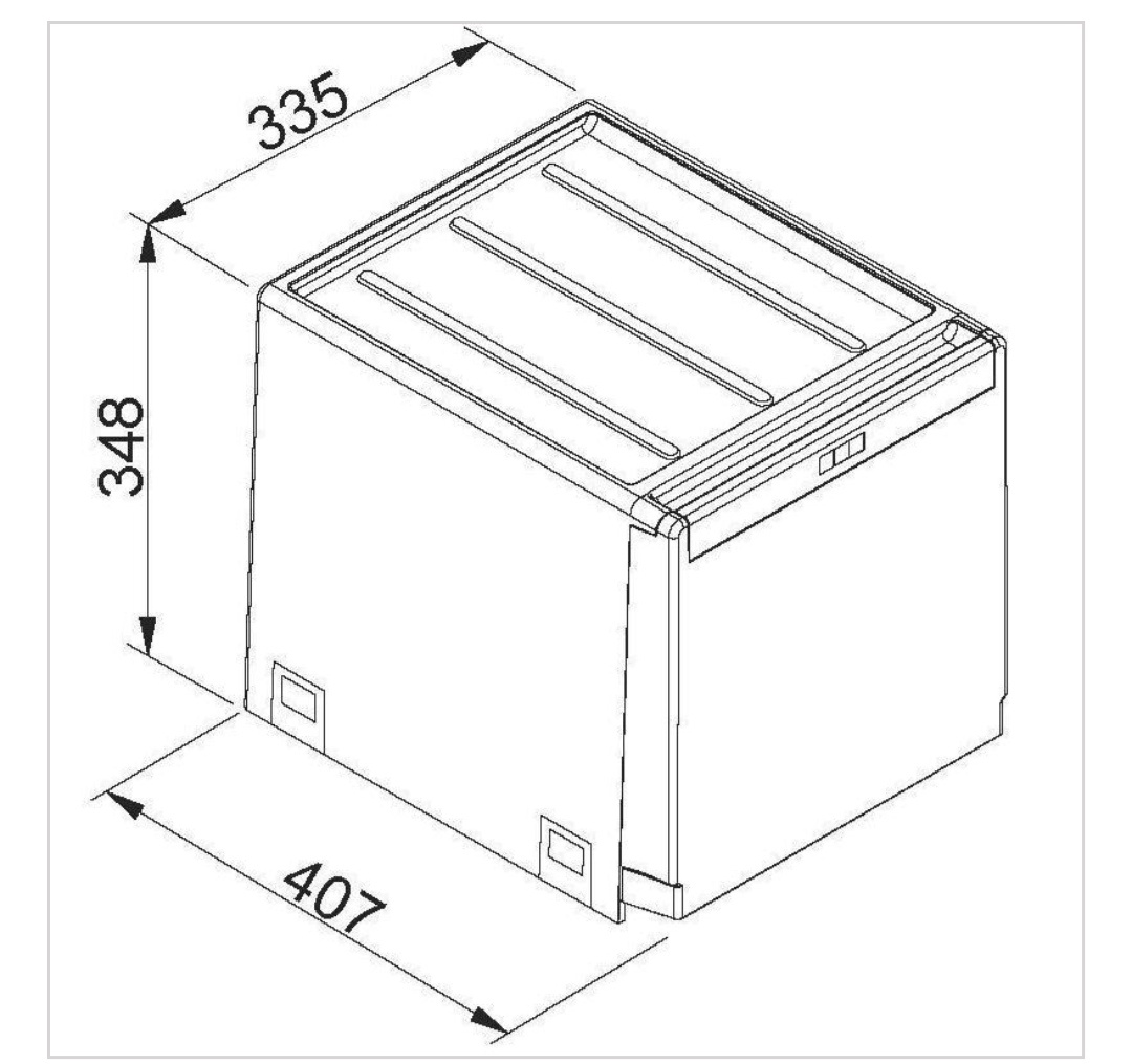 Odpadkový koš Franke Cube 40 - 2