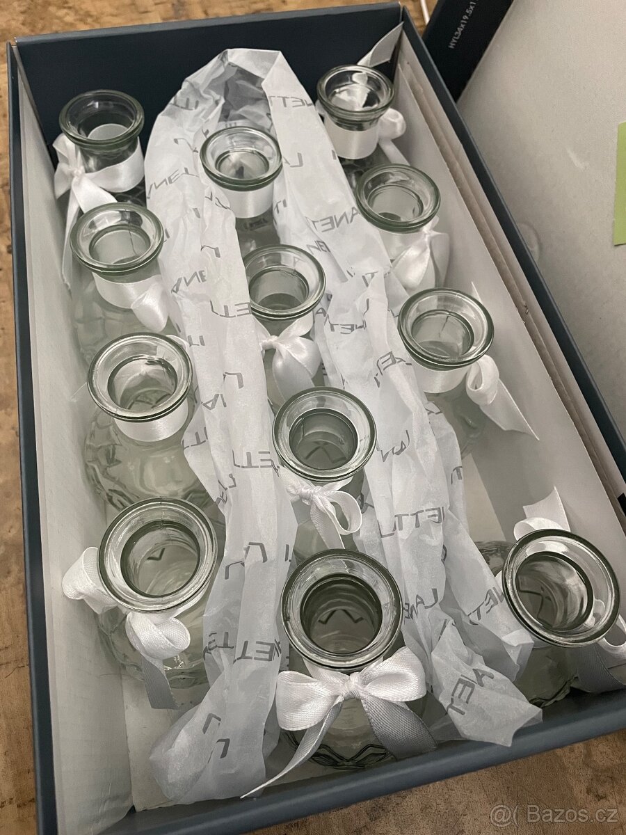 Vázičky - svatební dekorace - 2