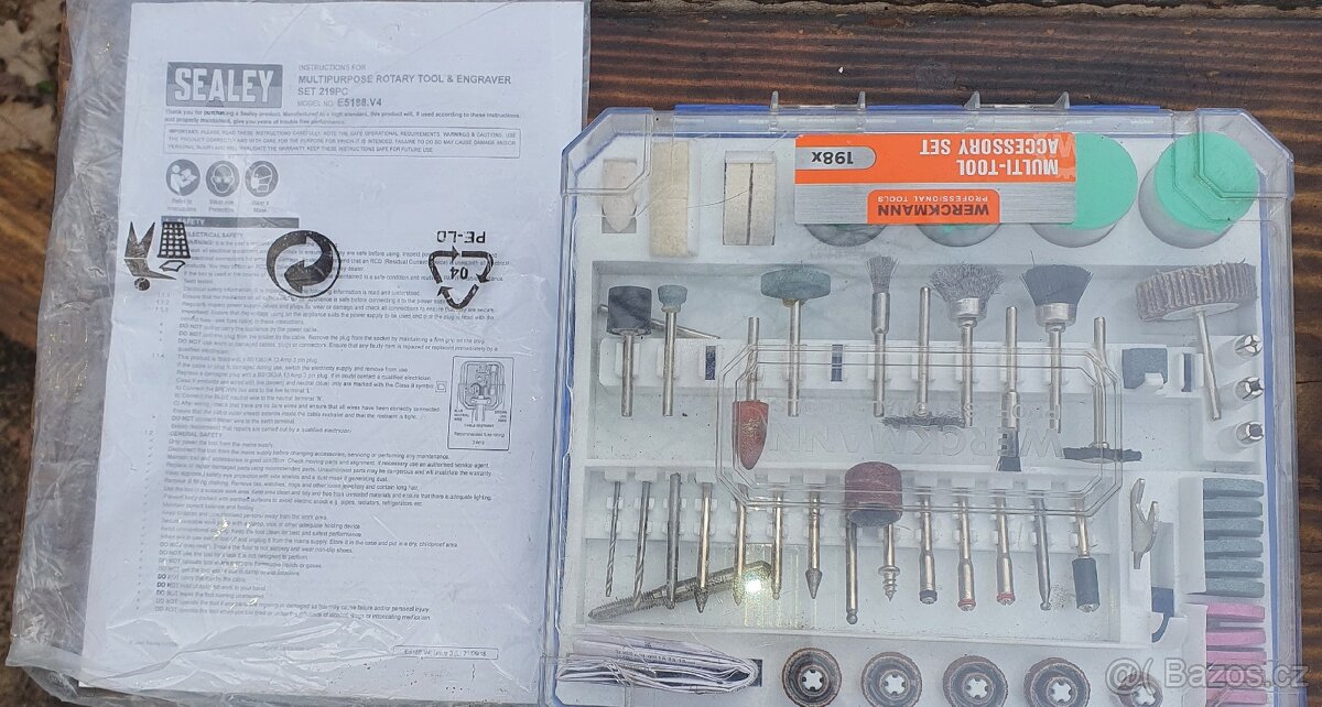 SEALEY E5188 Tycova bruska - 2