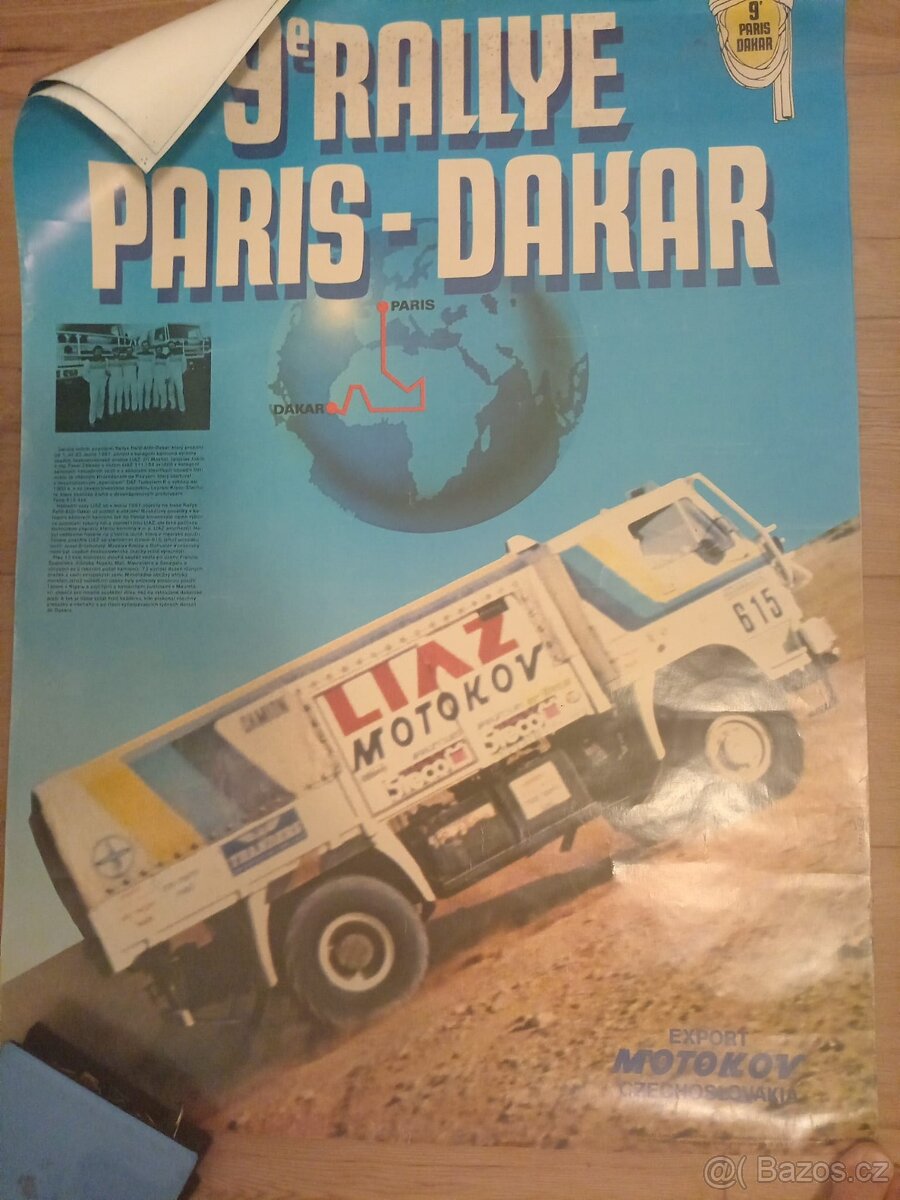 Plakát Paříž - Dakar - 2