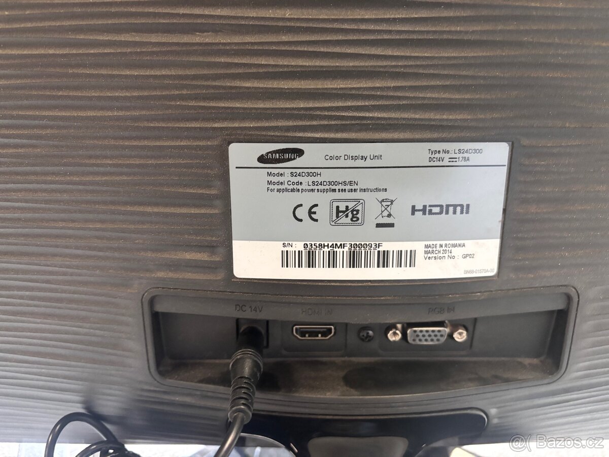 Monitor Samsung 24” - 2