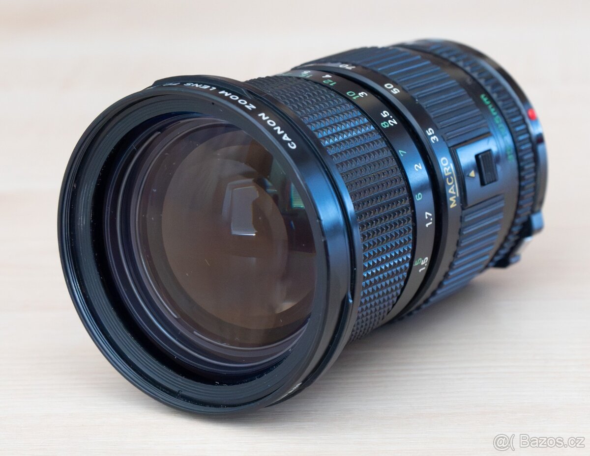Canon FD 35-105 mm 3,5 MACRO režim - 2