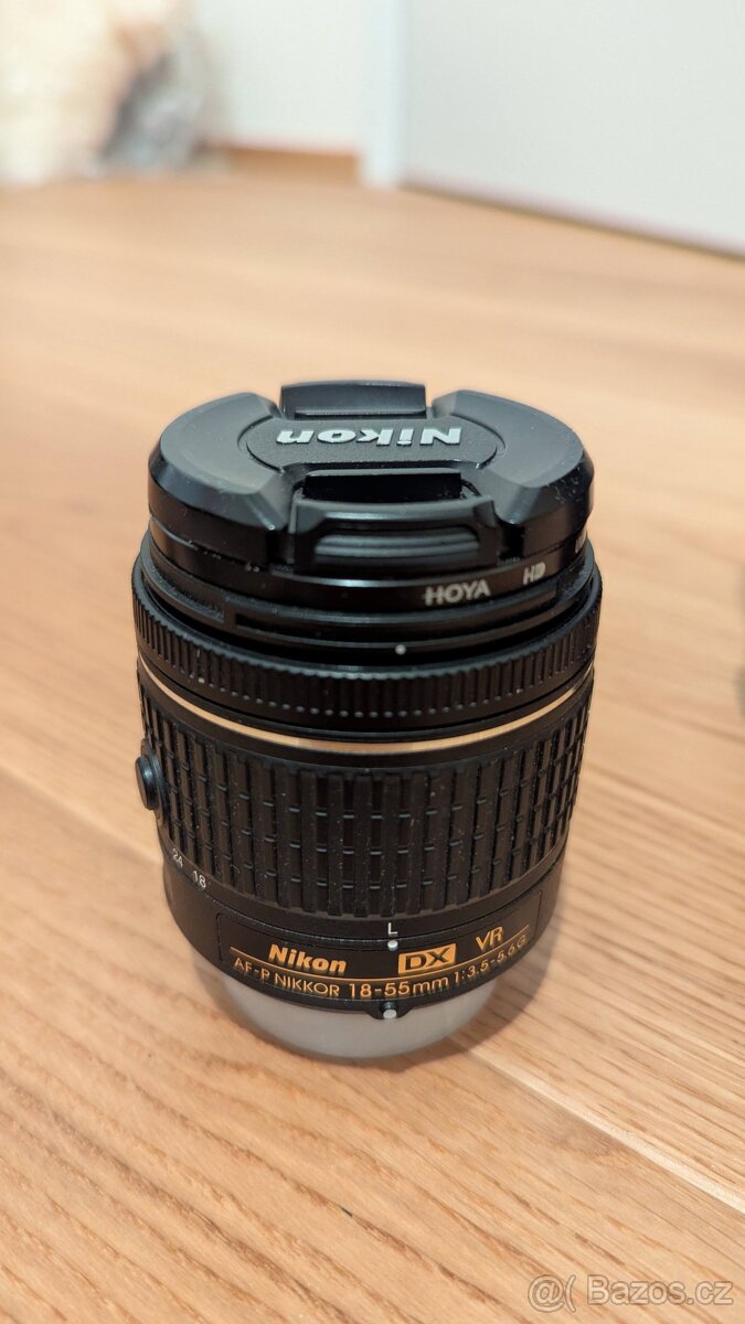 Nikon D5600 + 3 objektivy, 2 Filtry a 2 baterie s nabíječkou - 2