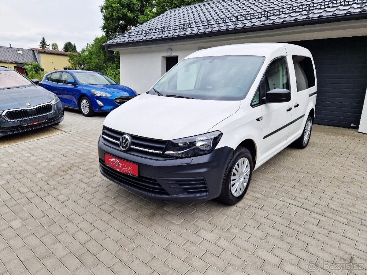 VW CADDY, 2.0 TDi, plný servis, 5 míst, NAVI - 2